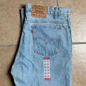Vintage Deadstock Orange tab Levis 38x30 straight